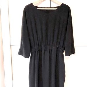 COS knee length crepe dress